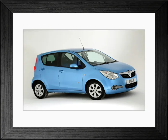 Framed Print : 2010 Vauxhall Agila Framed Print : 2010 Vauxhall Agila