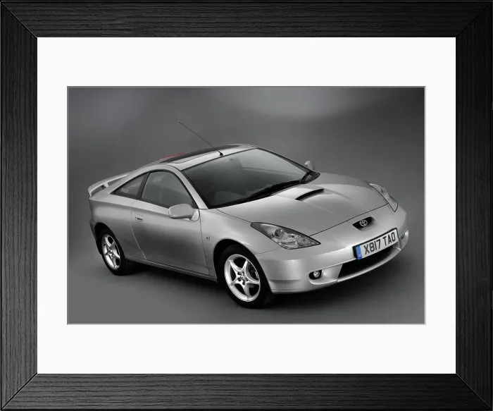 Framed Print : 2001 Toyota Celica Framed Print : 2001 Toyota Celica