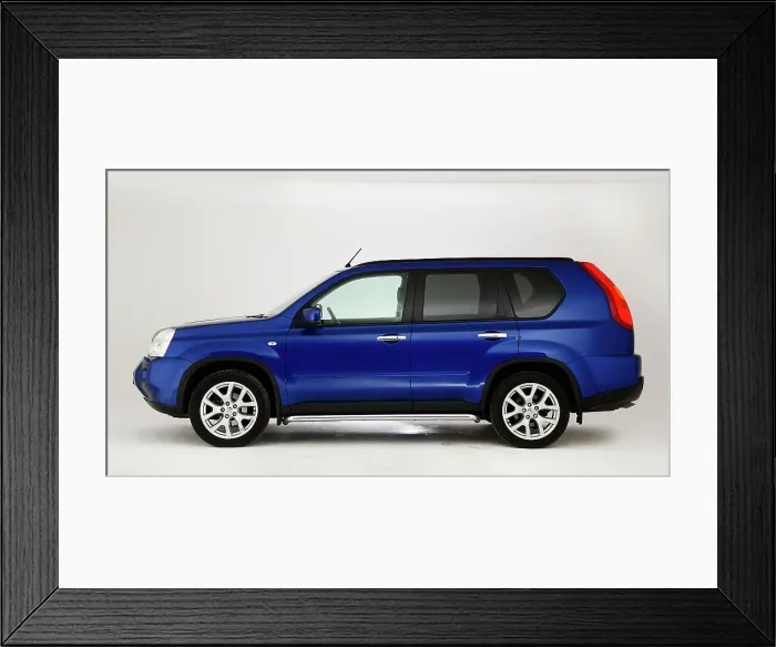 Framed Print : 2009 Nissan X-Trail Framed Print : 2009 Nissan X-Trail