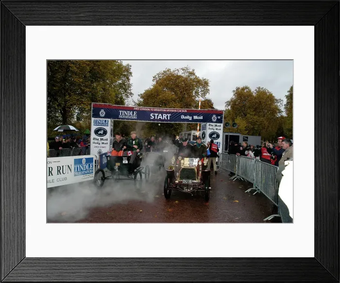 Framed Print : 2003 London to Brighton Run start Framed Print : 2003 London to Brighton Run start