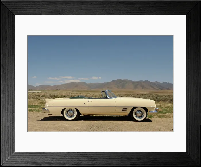 Framed Print : Dual Ghia 1957. Artist: Simon Clay Framed Print : Dual Ghia 1957. Artist: Simon Clay