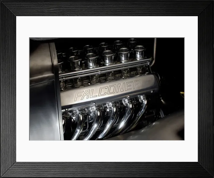Framed Print : Ford Hot rod custom metal body 1934. Artist: Simon Clay Framed Print : Ford Hot rod custom metal body 1934. Artist: Simon Clay