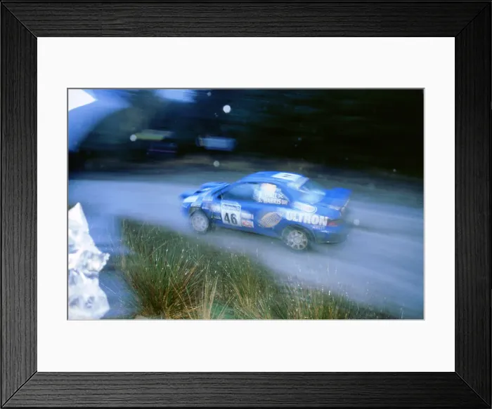 Framed Print : Subaru impreza, B.Lyall.1998 Network Q Framed Print : Subaru impreza, B.Lyall.1998 Network Q