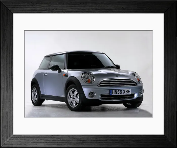 Framed Print : 2006 Mini Cooper Framed Print : 2006 Mini Cooper