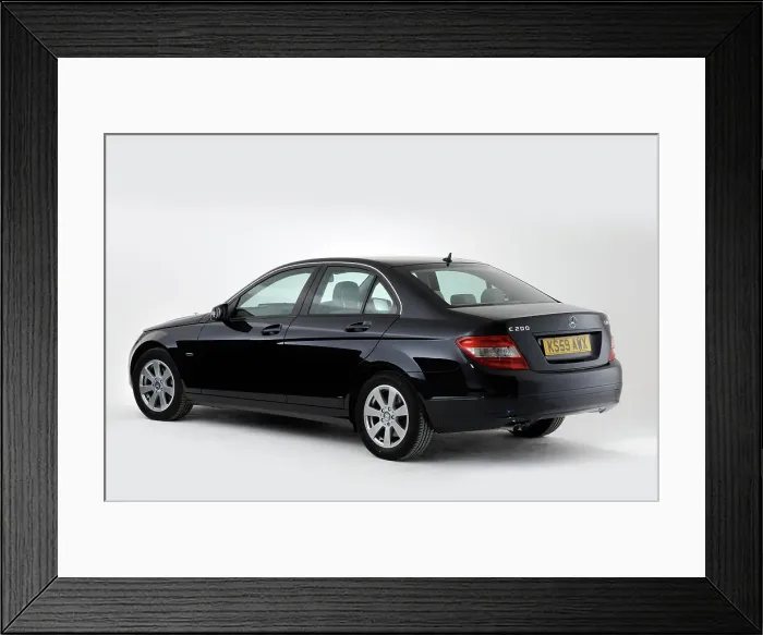 Framed Print : 2009 Mercedes Benz C200 Framed Print : 2009 Mercedes Benz C200