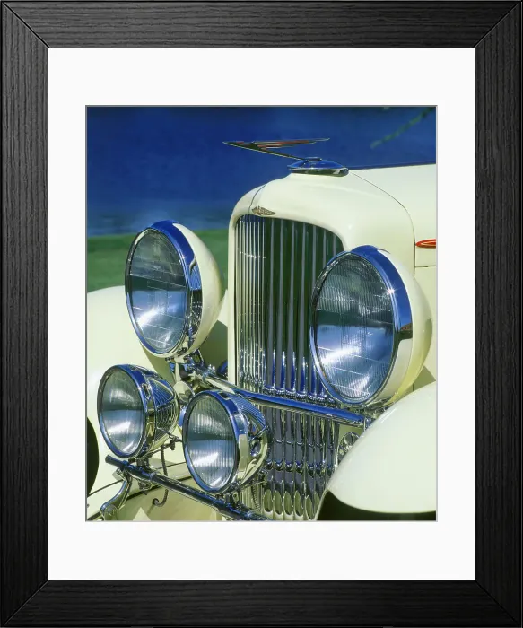 Framed Print : 1935 Duesenberg Speedster