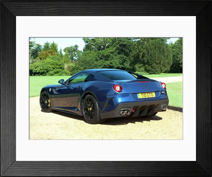 Framed Print : 2010 Ferrari 599 GTO Framed Print : 2010 Ferrari 599 GTO