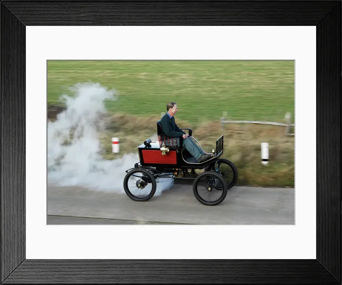 Framed Print : 1902 Locomobile Steam Car