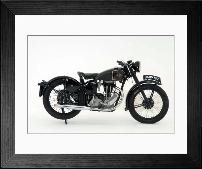 Framed Print : 1946 AJS 16M Framed Print : 1946 AJS 16M