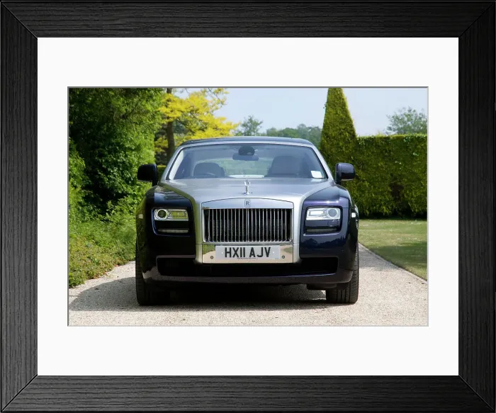 Framed Print : 2011 Rolls Royce Ghost Framed Print : 2011 Rolls Royce Ghost