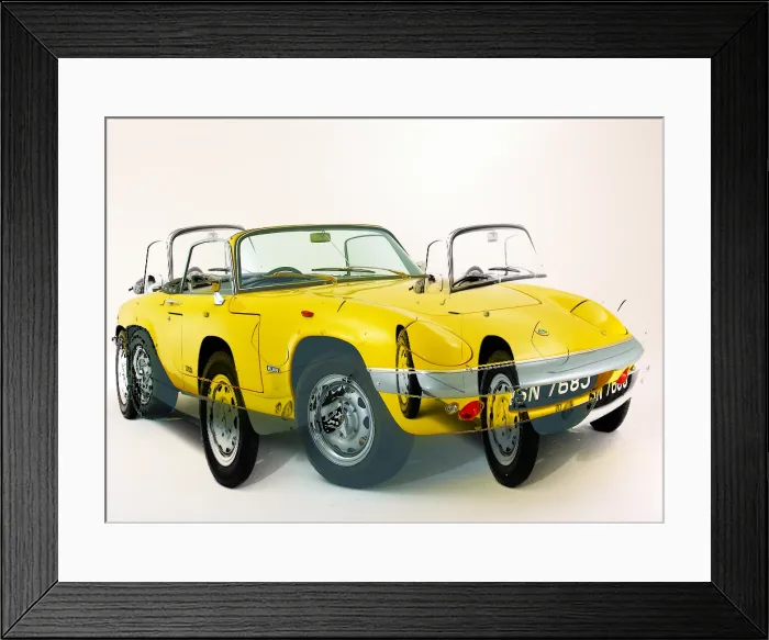 Framed Print : 1971 Lotus Elan S4 SE Framed Print : 1971 Lotus Elan S4 SE