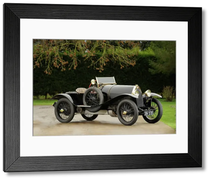 Framed Print : Bugatti T18 Black Bess 1913. Artist: Simon Clay Framed Print : Bugatti T18 Black Bess 1913. Artist: Simon Clay