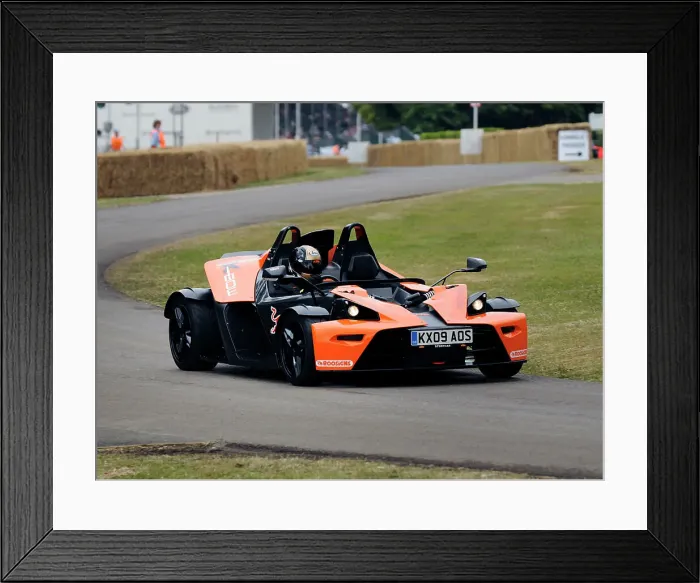 Framed Print : 2009 KTM X-Bow at 2009 Goodwood Festival of Speed Framed Print : 2009 KTM X-Bow at 2009 Goodwood Festival of Speed