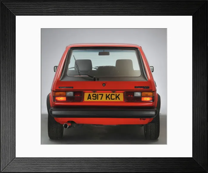 Framed Print : 1983 Volkswagen Golf Gti mk1 Framed Print : 1983 Volkswagen Golf Gti mk1