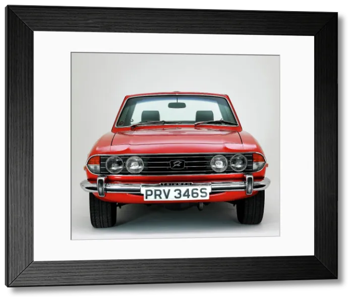 Framed Print : 1973 Triumph Stag