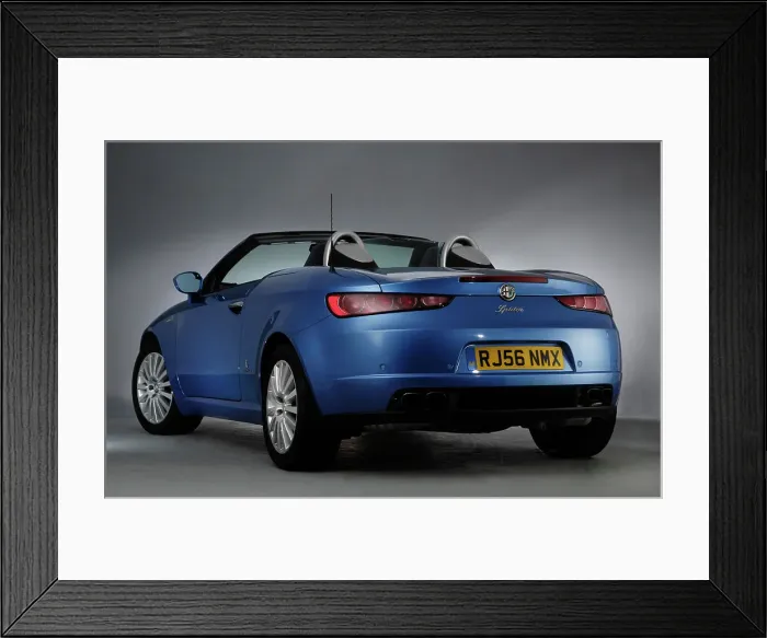 Framed Print : 2006 Alfa Romeo Spider Framed Print : 2006 Alfa Romeo Spider