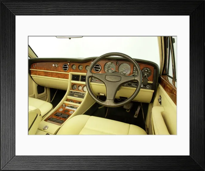 Framed Print : 1987 Bentley Turbo Framed Print : 1987 Bentley Turbo