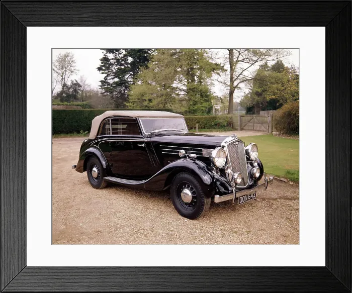 Framed Print : A 1937 Wolseley Super Six Framed Print : A 1937 Wolseley Super Six