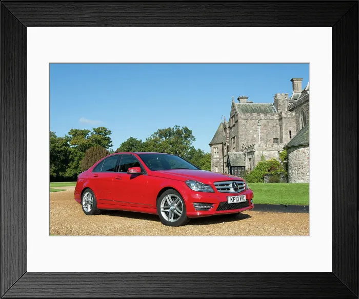 Framed Print : 2013 Mercedes Benz C350 AMG Framed Print : 2013 Mercedes Benz C350 AMG