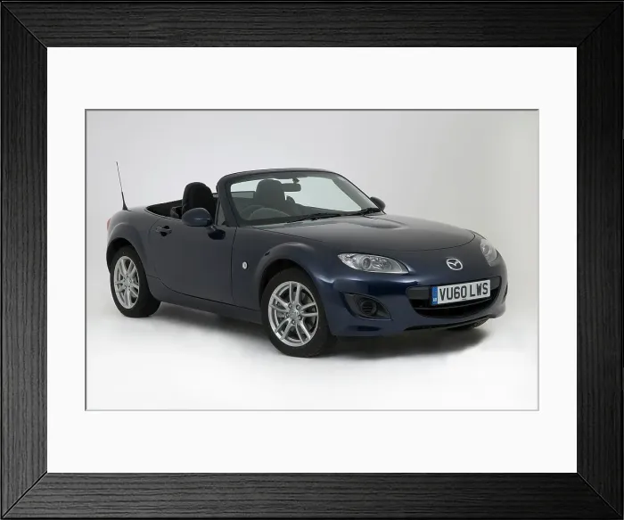 Framed Print : 2010 Mazda MX5