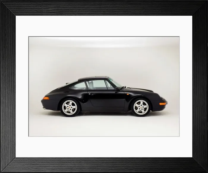 Framed Print : 1996 Porsche 993 Carrera Framed Print : 1996 Porsche 993 Carrera