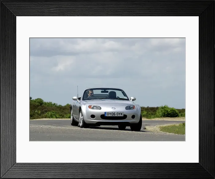 Framed Print : 2006 Mazda MX5 Framed Print : 2006 Mazda MX5
