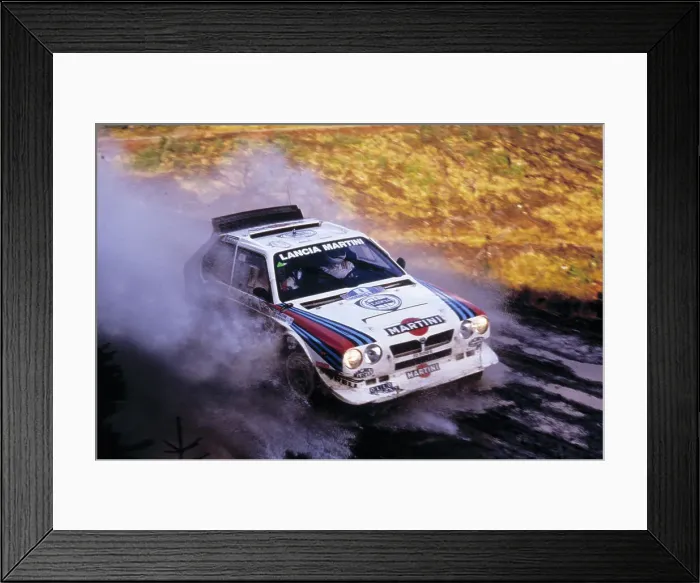 Framed Print : Lancia Delta S4 RAC Rally 1986 Framed Print : Lancia Delta S4 RAC Rally 1986