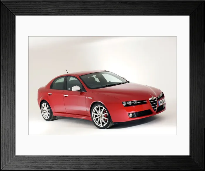 Framed Print : 2009 Alfa Romeo 159 Framed Print : 2009 Alfa Romeo 159