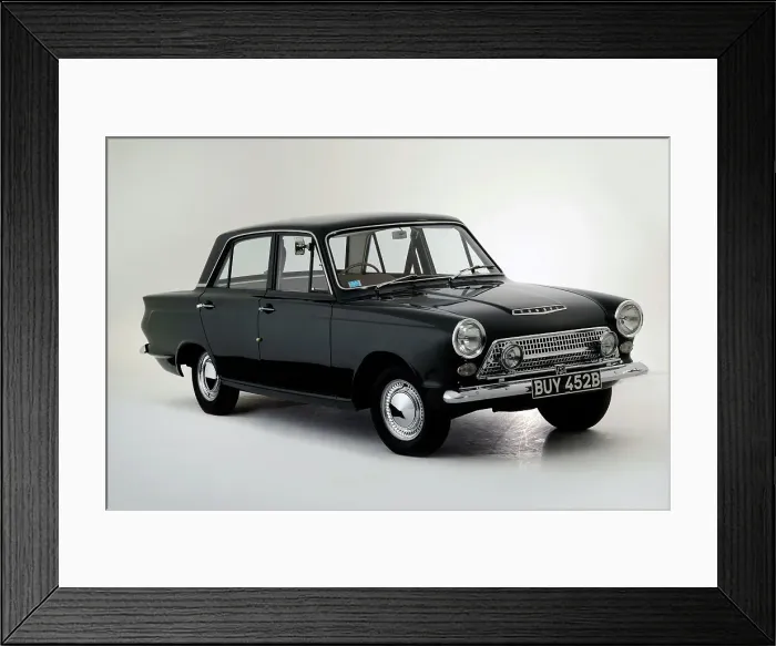Framed Print : 1962 Ford Consul Cortina Deluxe Framed Print : 1962 Ford Consul Cortina Deluxe