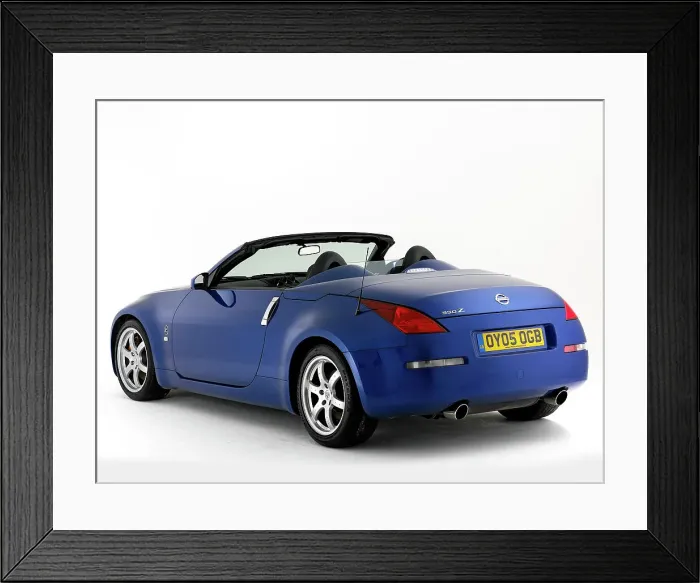 Framed Print : 2005 Nissan 350Z Framed Print : 2005 Nissan 350Z