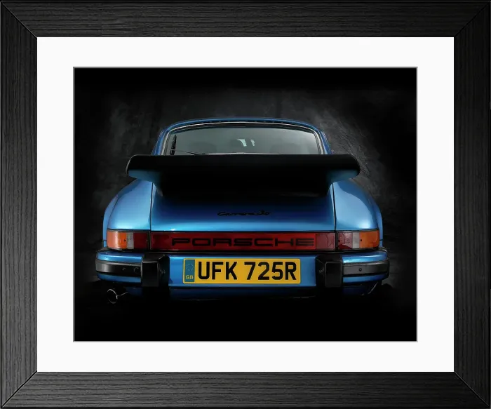 Framed Print : 1977 Porsche 911 Carrera 3.0