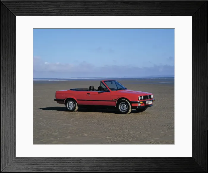 Framed Print : 1987 BMW 325i convertible Framed Print : 1987 BMW 325i convertible