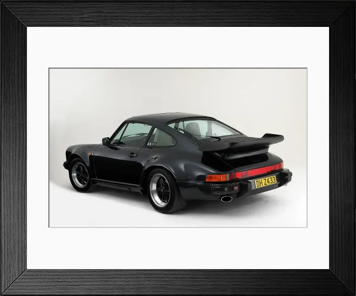 Framed Print : 1988 Porsche 930 Turbo Framed Print : 1988 Porsche 930 Turbo
