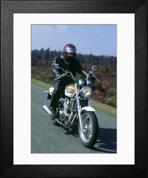 Framed Print : 1996 Triumph Adventurer motorcycle Framed Print : 1996 Triumph Adventurer motorcycle
