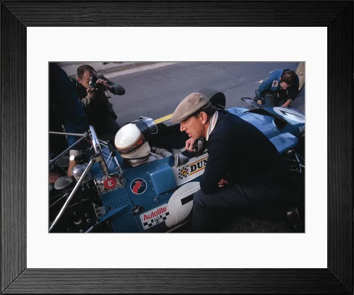 Framed Print : MATRA F1 Jackie Stewart, Ken Tyrrell Framed Print : MATRA F1 Jackie Stewart, Ken Tyrrell