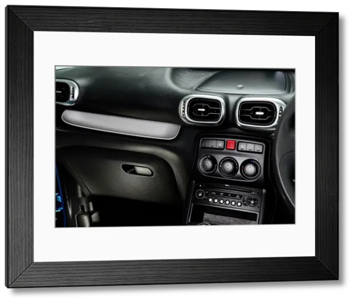 Framed Print : 2009 Citroen C3 Picasso