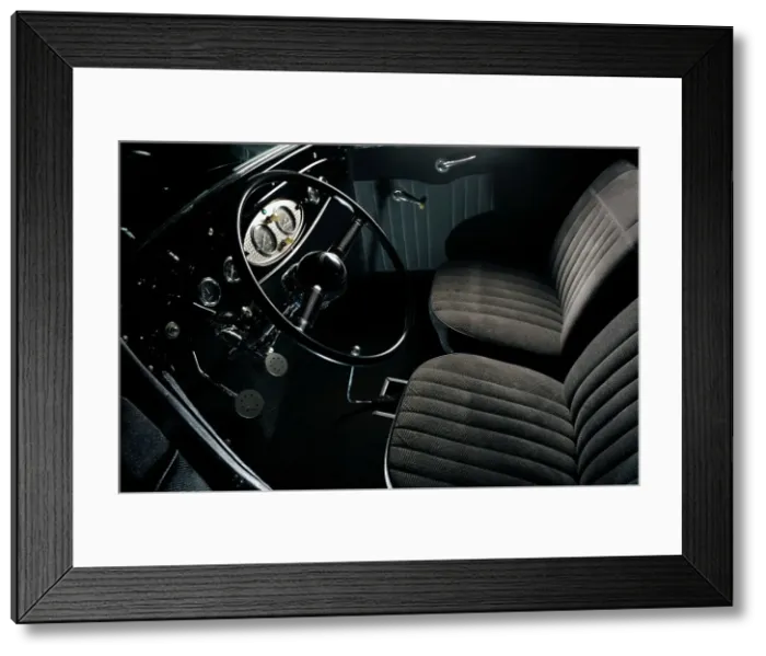 Framed Print : Ford 3 Window Coupe 1932. Artist: Simon Clay Framed Print : Ford 3 Window Coupe 1932. Artist: Simon Clay