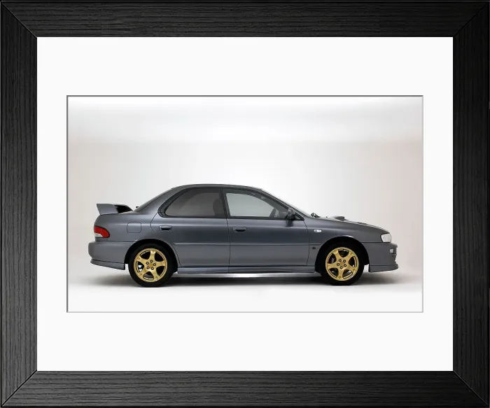 Framed Print : 2000 Subaru Impreza Sti Framed Print : 2000 Subaru Impreza Sti