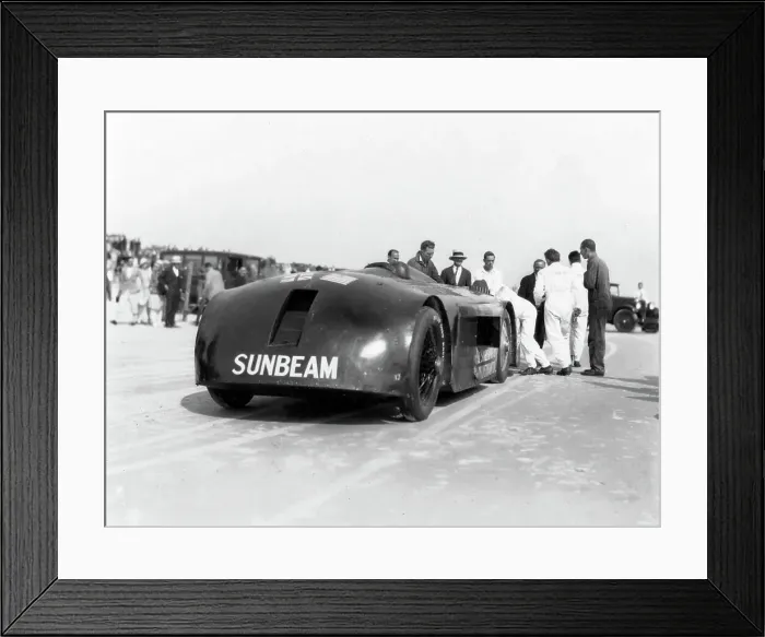 Framed Print : Sunbeam 1000hp World Land speed record attempt at Daytona 1927 Framed Print : Sunbeam 1000hp World Land speed record attempt at Daytona 1927