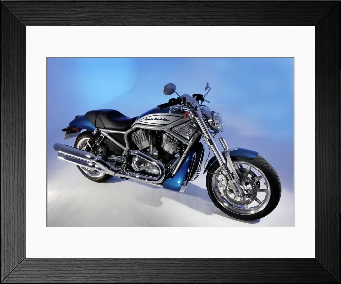 Framed Print : 2005 Harley Davidson VRSCR Street Rod Framed Print : 2005 Harley Davidson VRSCR Street Rod