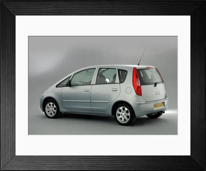 Framed Print : 2004 Mitsubishi Colt Framed Print : 2004 Mitsubishi Colt