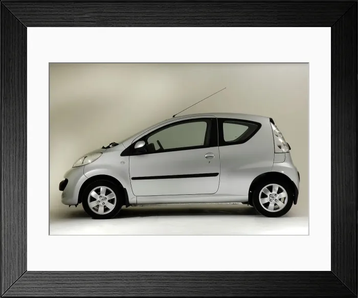 Framed Print : 2007 Peugeot 107 Framed Print : 2007 Peugeot 107