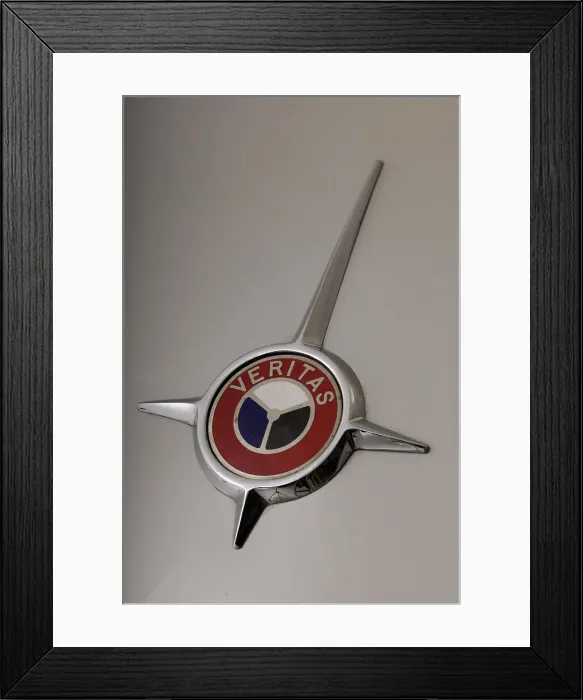 Framed Print : BMW Veritas 1949. Artist: Simon Clay Framed Print : BMW Veritas 1949. Artist: Simon Clay