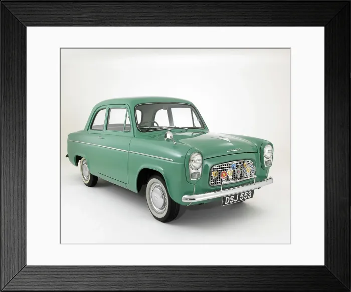 Framed Print : 1959 Ford Popular 100E Framed Print : 1959 Ford Popular 100E