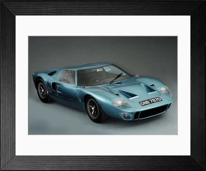 Framed Print : 1966 Ford GT40 Framed Print : 1966 Ford GT40