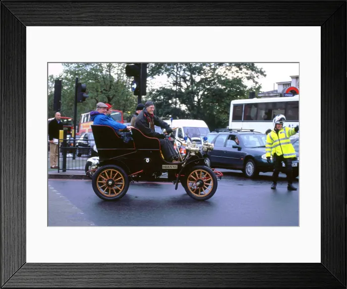 Framed Print : 1903 Cadillac at 2000 London to Brighton run
