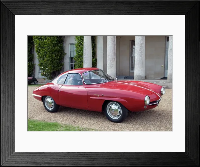 Framed Print : 1960 Alfa Romeo Giulietta Sprint Zagato Framed Print : 1960 Alfa Romeo Giulietta Sprint Zagato