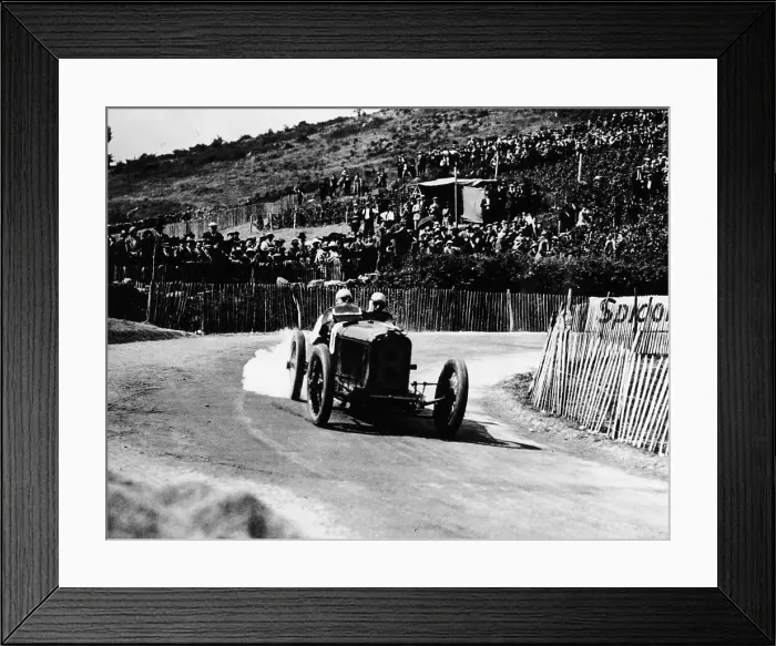 Framed Print : Kenelm Lee Guinness in a 6 cylinder Sunbeam, French Grand Prix, Lyons, 1924 Framed Print : Kenelm Lee Guinness in a 6 cylinder Sunbeam, French Grand Prix, Lyons, 1924