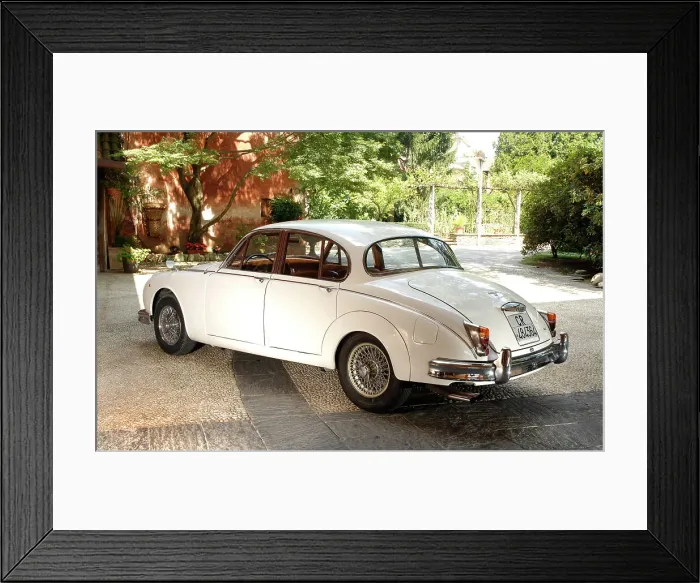 Framed Print : 1963 Jaguar Mk2 3.5 Framed Print : 1963 Jaguar Mk2 3.5