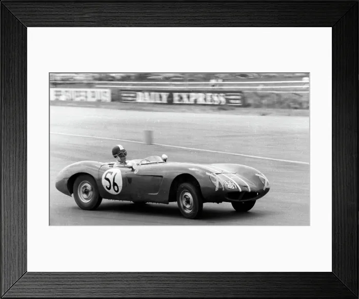 Framed Print : Buckler Ford at Silverstone 1961, M.Fielden Framed Print : Buckler Ford at Silverstone 1961, M.Fielden